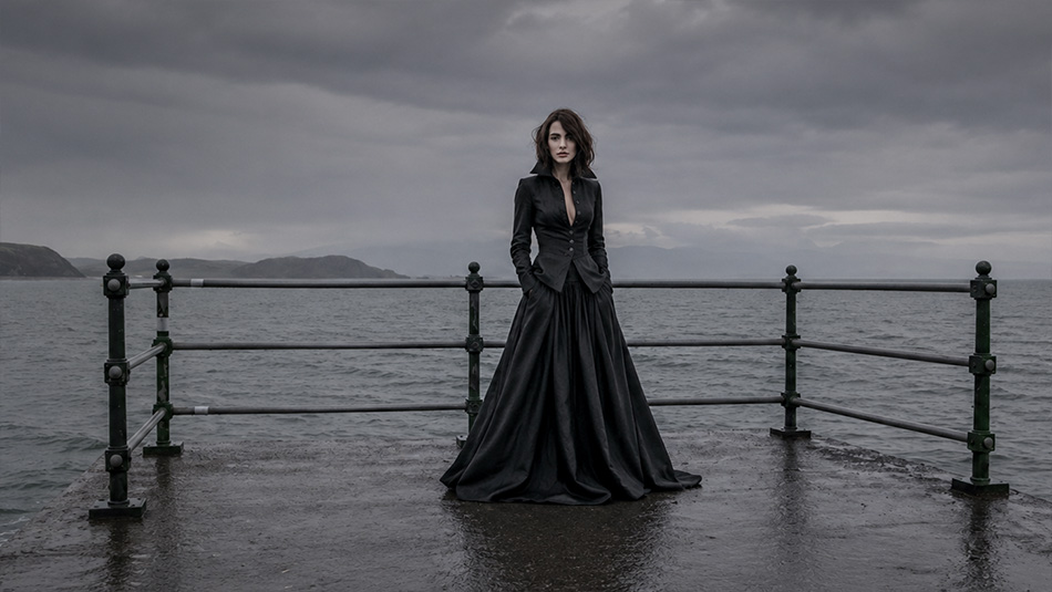 James Nader scouting an editorial photography location in Wales