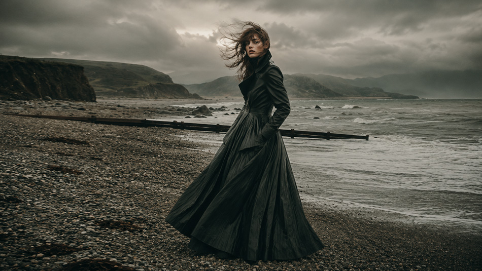 Fashion photography location scouting in Wales by James Nader