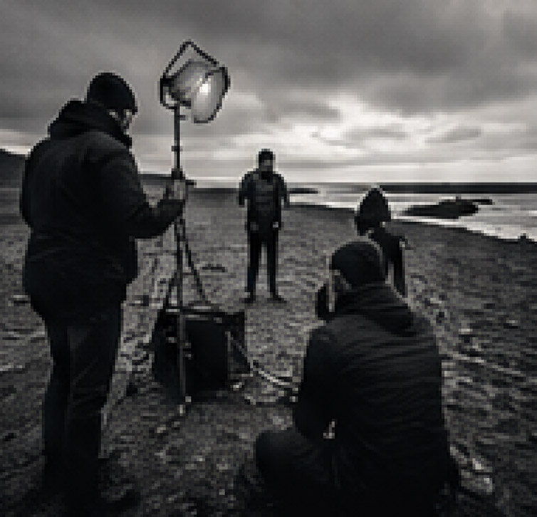 Behind the scenes on the James Nader PURE Iceland fashion photography campaign