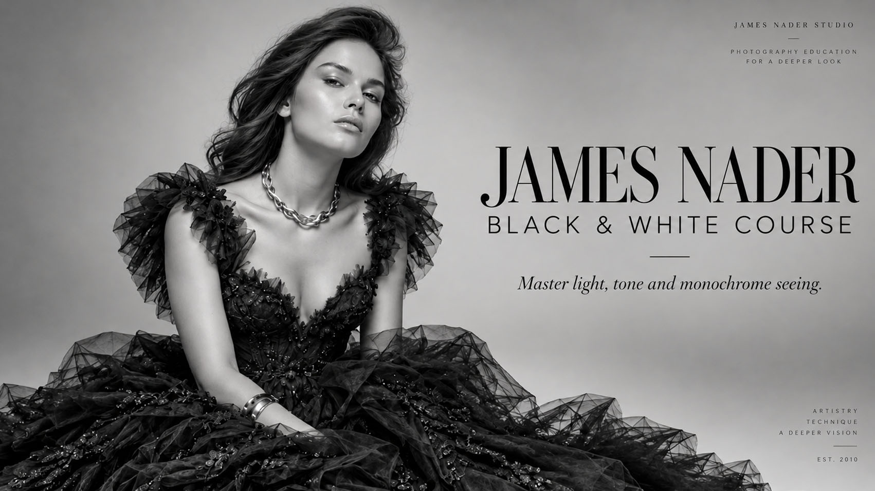 James Nader Monochrome System online black and white photography education