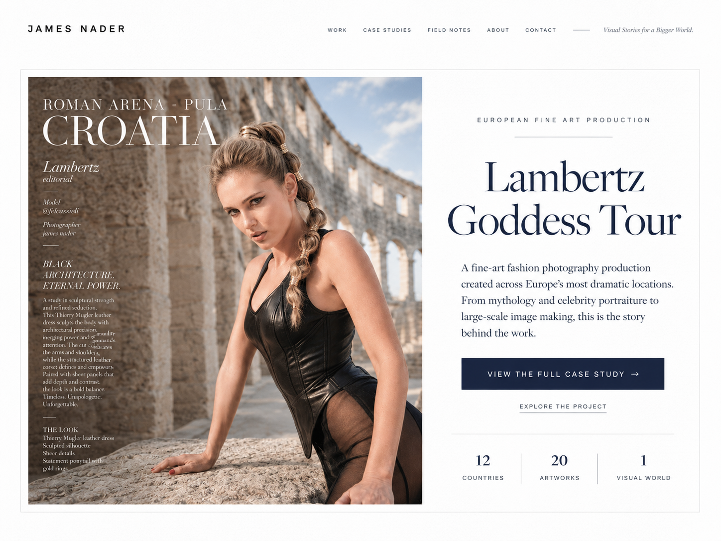 james nader lambertz tour