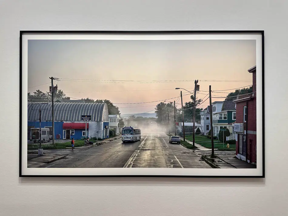 James Nader photographic observation during the Austria art journey