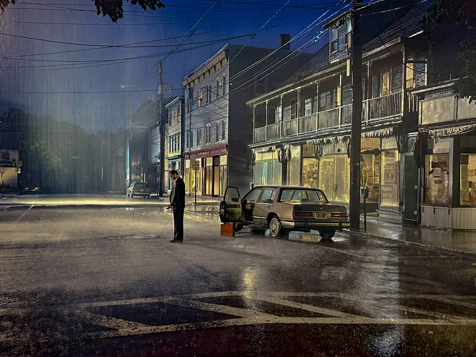 Austria photographic study of cinematic illumination